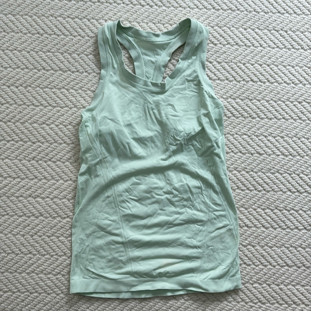 Mint Green Size small athleta tank top